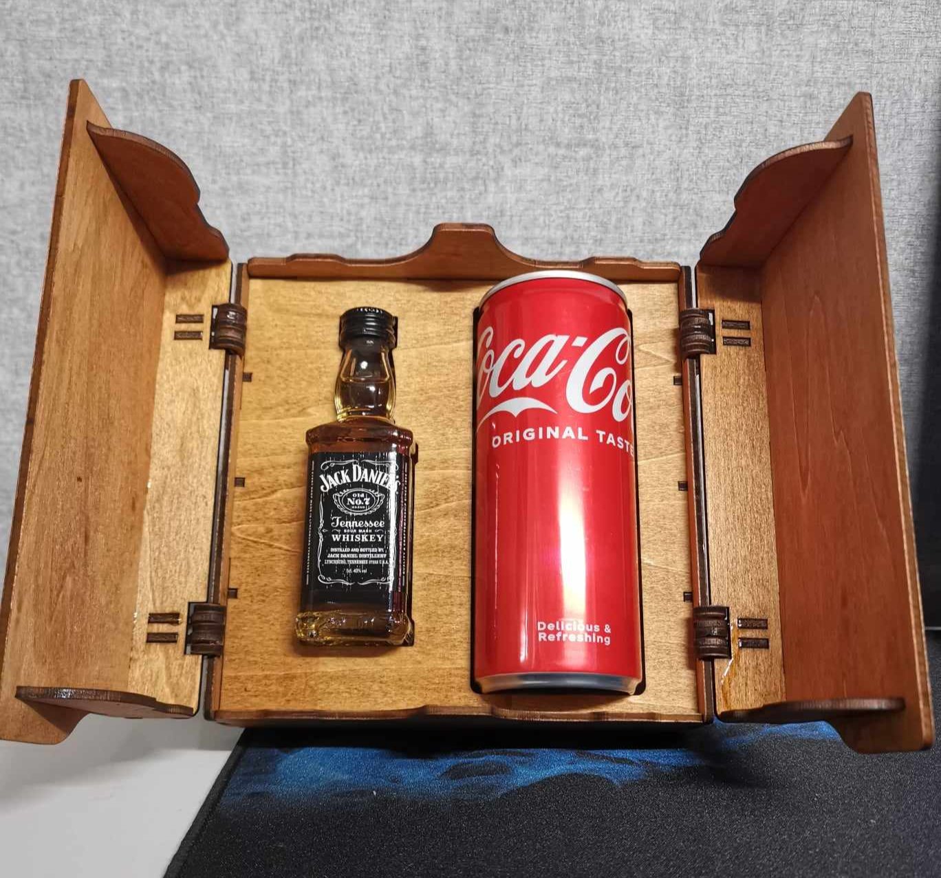 Mini Jack Daniel's & Coca Cola Set - Gift Box
